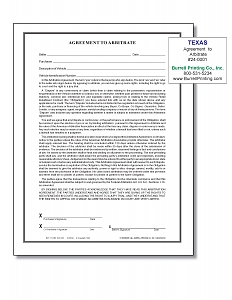 Larger image for Arbitration Agreement