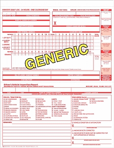 Larger image for Driver's Combined Logbook - Generic