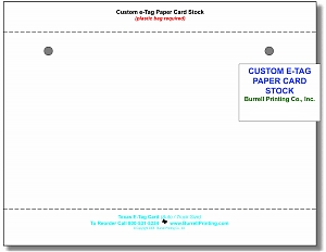 Larger image for Paper - E-Tag Custom Card Stock - Auto